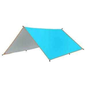 Bâche De Camping Tente Imperméable Auvent Touristique Ombre Abri Soleil C - Neuf