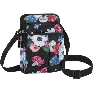 KALANKA-Sac Banane Chic Sac de Taille de Voyage Sac Ceinture pour Téléphone Unisexe Léger Multicolore Mini Sac Bandouliere avec Sangle Interchangeable pour Homme Femme Jogging Vélo Sport - Neuf