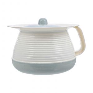 1 Ensemble Crachoir En Plastique Avec Couvercle Pot De Chambre Portable Urinoir Couvert Pour H&ocirc;pital &Agrave; Domicile - Neuf