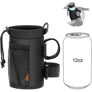 Apt-Mini Porte Gourde Velo Sans Vis Bidon Porte Velo Avec Poche En Maille Porte Gourde Vtt Pour Bouteille De Vélo Guidon Poussette Porte Gourde Randonnée Scooters Fauteuil Roulant - Neuf