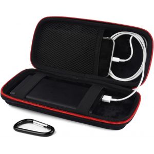 Housse Etui Power Bank/Housse Etui Batterie Externe Compatible Anker Powercore 20100/20000,Powerbank 20000,Rav Power 16750/20000,Poweradd Pilot X7 20000,Noir - Neuf