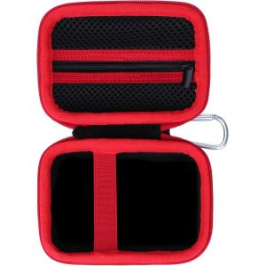 Hard Case Cover Compatible with Om System Tough TG-7 Digital Camera/Olympus Tough TG-6/TG-5/TG-4 Action Camera, Black+Red, Case - Neuf
