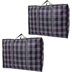 Sacs De Rangement Extra Larges,Sac À Bagages De Déménagement Fourre-Tout 118l (Paquet De 2),Rangement De Vêtements De Grande Capacité - Neuf