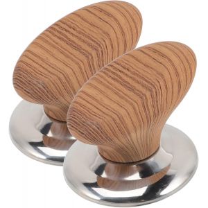 Lot De 2 Poignées De Couvercle Anti-Brûlure Pour Casseroles, Poignées De Levage Pour Casseroles, Une Poignée En Verre Et Bakélite - Neuf