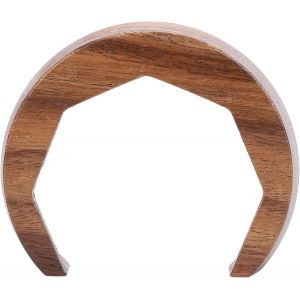 Tête de Groupe en Bois pour Machine à café,Anneau Professionnel Résistant à la Chaleur,Pièce de Rechange pour E61,Noyer - Neuf