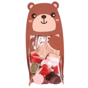 Dessin Anim&eacute; Animal Bonbons Sac Cadeau Sac Mignon Lapin Lion Snack Cookie Sac Jungle F&ecirc;te D'anniversaire Baby Shower D&eacute;coration D - Neuf