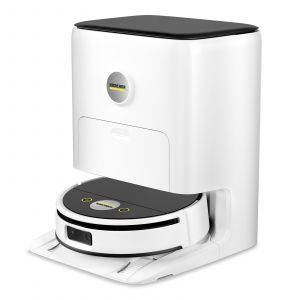 Aspirateur robot laveur KARCHER RVF7 confort EXTRA - aspire/lave/s&egrave;che tous type de sols - station vidange liquide/poussi&egrave;re - 160m&sup2; - Neuf