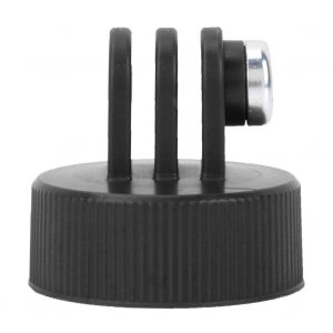 Adaptateur De Montage Pour Bouchon De Bouteille D'eau En Plastique Pour Accessoires De Camera De Sport (Noir) - Neuf
