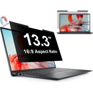 Magn&eacute;tique Filtre De Confidentialit&eacute; 13.3 Pouce 16:9, Filtres D'&Eacute;cran Pour Ordinateur Portable Avec Hp/Dell/Acer/Lenovo/Thinkpad/Asus/Sony, Installazione Immediata, Amovible Film De Protection 16:9 - Neuf