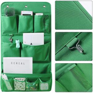 Tianyi-Organiseur Suspendu - Rangement Suspendu - Sacs Suspendus - Étagère De Porte - Sac De Lit - En Tissu - Pour Salle De Bain, Lit, Porte, Casier, Salle De Bain, Mur, 1 Pièce - Neuf