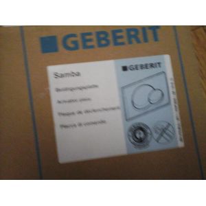 Plaque de d&eacute;clenchement samba g&eacute;berit - Neuf