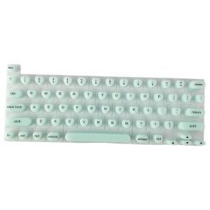 Clavier en silicone Film Housse de protection Portable Ongles longs Clavier de frappe Protéger le tampon en silicone Facile à taper Vert - Neuf