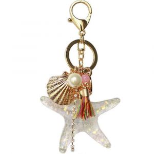 Gland Keychain Avec Cristal De Diamant Pour Les Femmes, Élégant Simili Cuir, Taille Compacte, Idéal Cadeau Accessoire - Neuf