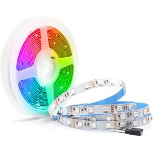 12v Ruban Led 5m Rgb 300 Leds Smd5050 Bande Led Ip20 Eclairage Et Lumi&iquest;&iquest;Res D&iquest;&iquest;Coratives Int&iquest;&iquest;Rieur - Neuf