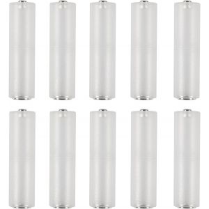 Lot De 10 Adaptateurs De Batterie Aaa Vers Aa - Adaptateur De Batterie Aaa Vers Aa - Adaptateur Aaa Vers Aa Pour Piles Aaa Vers Aa - Neuf