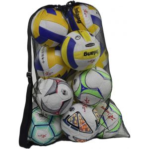 Acdsgd-Sac De Rangement Extra Large En Maille Avec Cordon De Serrage Pour Ballons De Football, &Eacute;quipement De Plong&eacute;e Avec Bandouli&egrave;re - Neuf