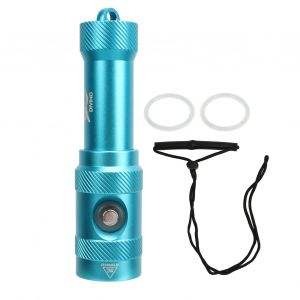 HJLIAN Lampe de poche LED sous-marine L2 1050 lm IPX8, etanche, pour camping en plein air - Neuf