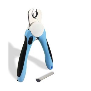Coupe-Griffes Professionnel Pour Chien Avec Protection De Sécurité Et Poignée Ergonomique - Coupes Rapides Et Précises Pour Tous Les Animaux - Lime À Ongles Incluse - Neuf