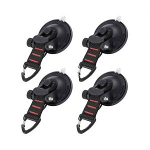 Ventouses D'ancrage Polyvalentes - Crochets D'arrimage Polyvalents Pour Camping, Auvents Et Plus Encore - Durables, Faciles &Agrave; Utiliser, Lot De 4 - Neuf