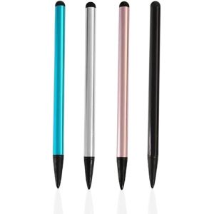 Pack De 4 Stylets Universels Capacitifs Pour &Eacute;cran Tactile,Stylets Pour Toutes Les Tablettes,Stylet Pour &Eacute;cran Tactile,Pour Iphone Ipad Pro Mini Samsung Galaxy Surface Huawei Lenovo Etc.[M56] - Neuf