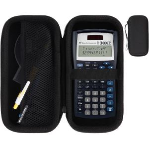 Dur Étui de Protection pour TI-36X Pro/TI-30Xa/TI-30X Plus/TI-30XIIS/TI-30XS/TI-30X Pro Calculatrice Scientifique (Noir) - Neuf
