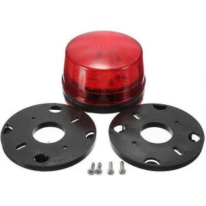 Feu stroboscopique de s&eacute;curit&eacute; haute visibilit&eacute; 12 V - Lampe de signalisation clignotante d'alarme durable pour v&eacute;hicules, camping-cars et applications de s&eacute;curit&eacute; - Neuf