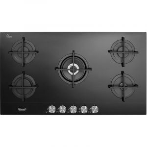 D&eacute;longhi Nsl 590 Nc Table De Cuisson Encastrable 90 Cm Gaz 5 Feux Noir - Neuf