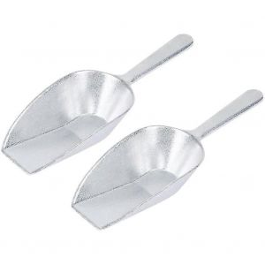 (Paquet De 2) Pelle À Glace En Aluminium Épaissi Pelle À Riz Barre De Pelle À Grain Cuillère À Pelle En Aluminium Pur - Neuf