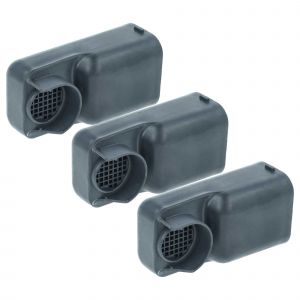 vhbw 3x Filtres remplacement pour Liebherr 744069900 pour r&eacute;frig&eacute;rateur - Filtre &agrave; charbon actif - Neuf