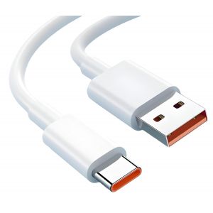 Thef-Câble Usb Type-C 1m, Câble De Charge Ultra Rapide Usb C 6a 65w Charge Rapide Compatible Avec 13t/11t Pro, Câble Usb C Charge Rapide Pour Xiaomi 13/11t/Mi 11i/10t Lite/Redmi Note 12/11s/10 - Neuf