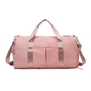 Sac De Sport De Taekwondo Avec Compartiment &Agrave; Chaussures - Rose - Neuf