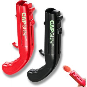 Décapsuleur, Lot De 2 Pistolets À Capsules, Ouvre-Bouteille, Lanceur De Bouteilles De Bière Pour Bar, Fête, Catapultes - Neuf