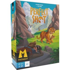 Eryi-Asmodee - Perfect Shot - Jeu De Société Familial Pour Enfants Dès 8 Ans - Prendre Des Photos Des Animaus Et Remplir Votre Album - Jeu De Plateau - 2 À 4 Joueurs - 20 Min - Version Française- - Neuf