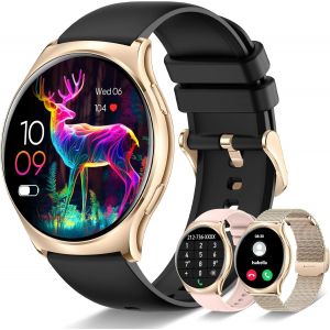 Smart Watch Femme Homme Or Rose[Z231] - Neuf