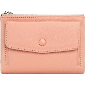 Portefeuille Homme Femmes Pu Cuir Court Double Zip Simple Grande Capacit&eacute; Carte De Cr&eacute;dit Porte - Monnaie Avec Poche Monnaie-Qb348 Rouge - Neuf