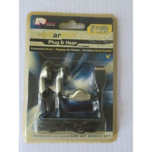 Ecouteur / Casque Ear Boy Pour Game Boy Advance Sp - Neuf