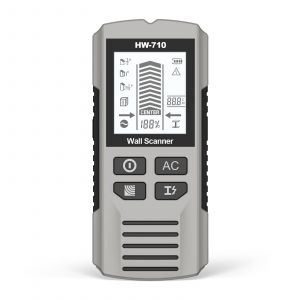 détecteur de métaux portatif HW-710,détecteur d'ongles avec écran LCD haute définition,détecteur mural Six en un pour l'amélioration de l'habitat - Type WHITE #B - Neuf