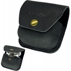 MEVRONISSHOP-tui en cuir v&eacute;ritable avec clip de ceinture pour Airpod 1&egrave;re, 2e et 3e g&eacute;n&eacute;ration, &eacute;tui pour Airpod Pro 2, Galaxy Buds, Beats Studio Buds (noir) - Neuf