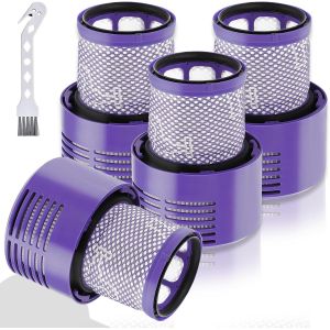 Filtre Pour Dyson V10,Filtre Aspirateur Pour Dyson Sv12,Accessoires Pour Dyson Cyclone V10 Animal/V10 Absolute/V10 Motorhead/V10 Total Clean/Sv12,Pièce Pour Aspirateur #969082-01(4[SSE7110300] - Neuf