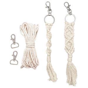 Kit Porte-Cl&eacute;s Macram&eacute; - Neuf