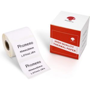Etiquettes M110 Etiquettes thermique Étiquette Autocollante,1.57""x1.18"" (40x30mm),Convient pour M110 M120 M220 M221 M108 M102 M100 M150 M250 M260 étiqueteuse,230 étiquettes/rouleau - Neuf