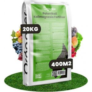 Engrais Patentkali Kalimagnesium - 20 Kg Pour 400 M2 - Organifer - Neuf