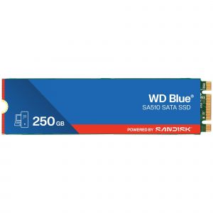 Western Digital Blue WD SA510 250 Go M.2 S&eacute;rie ATA III - Neuf