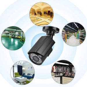 Camera de surveillance exterieure etanche AHD 2.0MP 720P HD avec vision nocturne infrarouge - Neuf