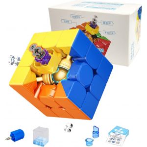 Moyu RS3M 2022 Maglev 3x3 Magnetic Cube Super RS3M Flagship Magnetic 3x3 Speed Cube RS3 M Stickerless - Neuf