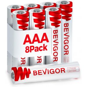 KALANKA-Piles AAA Lithium 8 Pi&egrave;ces, 1.5V Haute Capacit&eacute; Piles AAA, Non Rechargeables, Adapt&eacute;es Aux Lampes Torches, Jouets Et Autres Types D'&Eacute;quipements Domestiques - Neuf