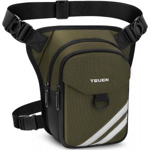 Eryi-Sac De Jambe Moto, Sacoche De Jambe Tactique Oxford Imperméable Sac De Cuisse Banane Multifontion Sacoche Ceinture De Sport Pour Homme Femme,Pêche Cyclisme Course Randonnée - Neuf