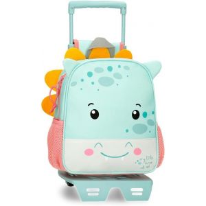 KALSC-Happy Pets Sac À Dos Préscolaire Avec Chariot Multicolore 23X25X10 Cm Polyester - Neuf
