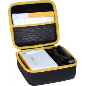 Dur Étui Housse Cas Compatible avec Kodak Dock Plus 4PASS Imprimante Photo (Noir) - Neuf