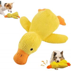 Plush Duck Toy,Duck Squeaky Toy,Incredible Dog Toys,Duck Shaped Dog Toys,Quack Duck for Large,Medium and Small Indoor - Neuf